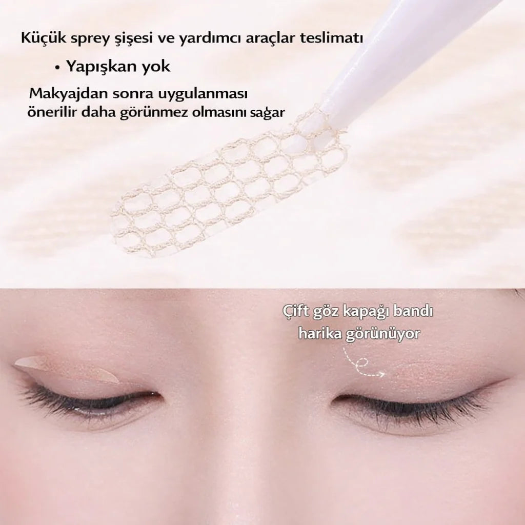 Göz Çizgisi için Gizli ve Konforlu Bant