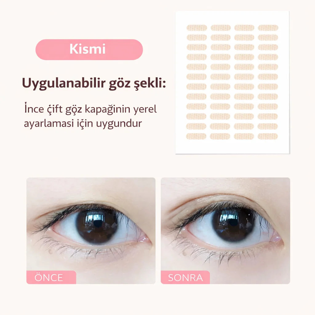 Göz Çizgisi için Gizli ve Konforlu Bant