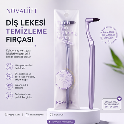 NovaLift Diş Lekesi Temizleme Fırçası™ | Kahve & Sigara Lekelerine Karşı Hassas Temizlik