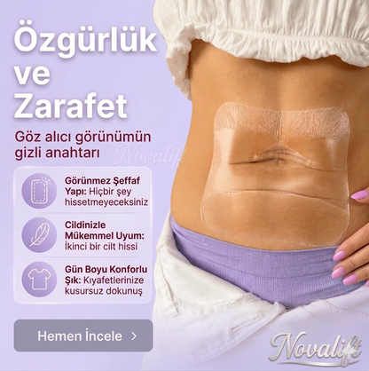 NovaLift™ Karın Şekillendirici ve Toparlayıcı Şeffaf Bant