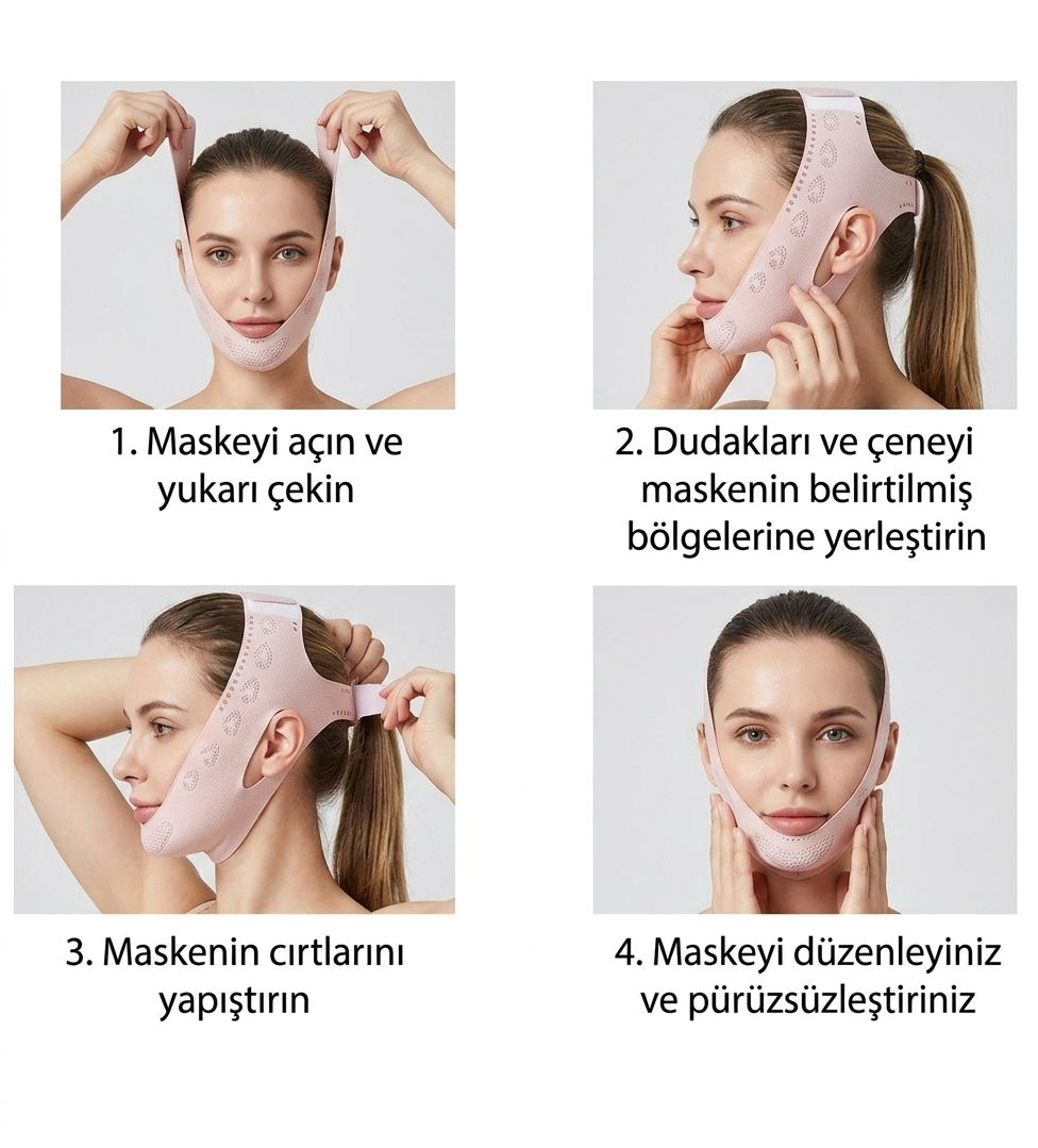 V-Line Çene Boyun & Gıdı Toparlayıcı Korsesi