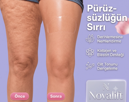 Novalift Bacak Şekillendirici ve Toparlayıcı Şeffaf Bant