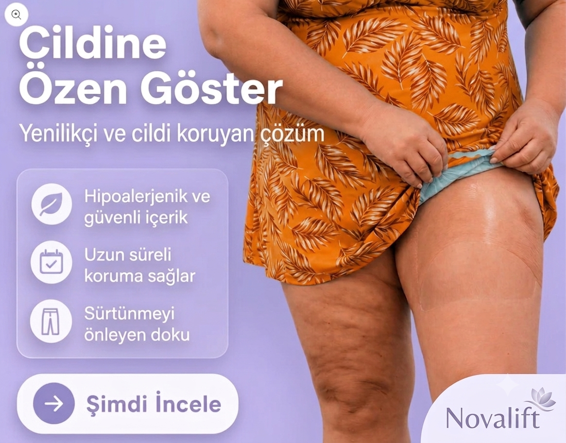 Novalift Bacak Şekillendirici ve Toparlayıcı Şeffaf Bant