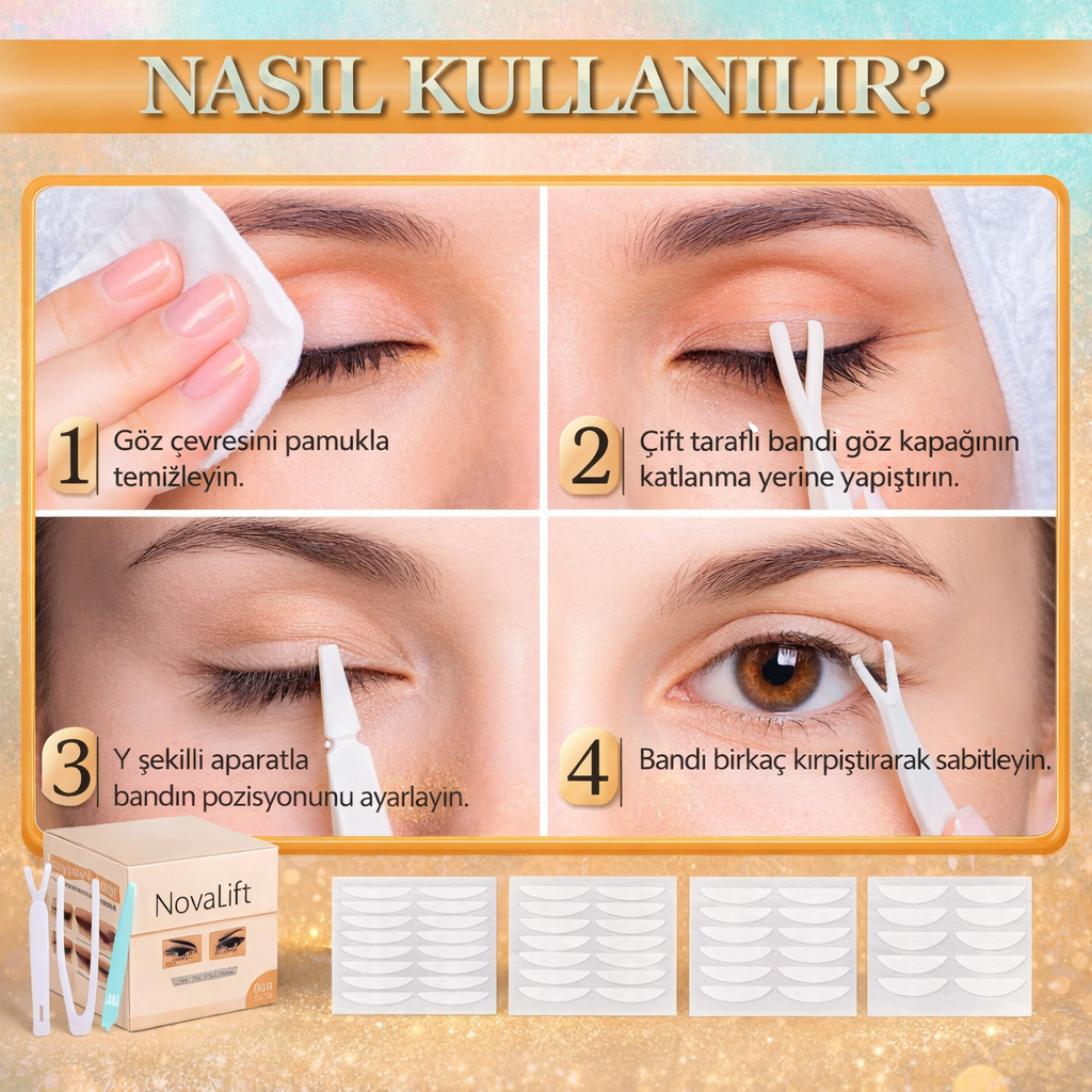 Göz Çizgisi için Gizli ve Konforlu Bant