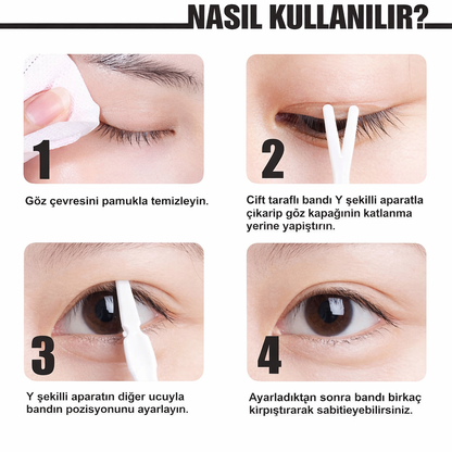 Göz Çizgisi için Gizli ve Konforlu Bant