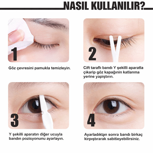 Göz Çizgisi için Gizli ve Konforlu Bant