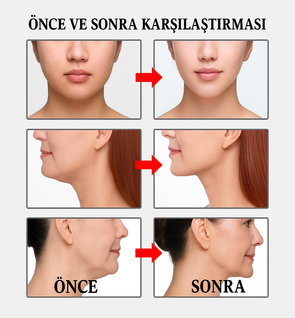 Novalift Yüz Lifting Bandı – 2 Dakikada Daha Sıkı ve Belirgin Yüz Hattı